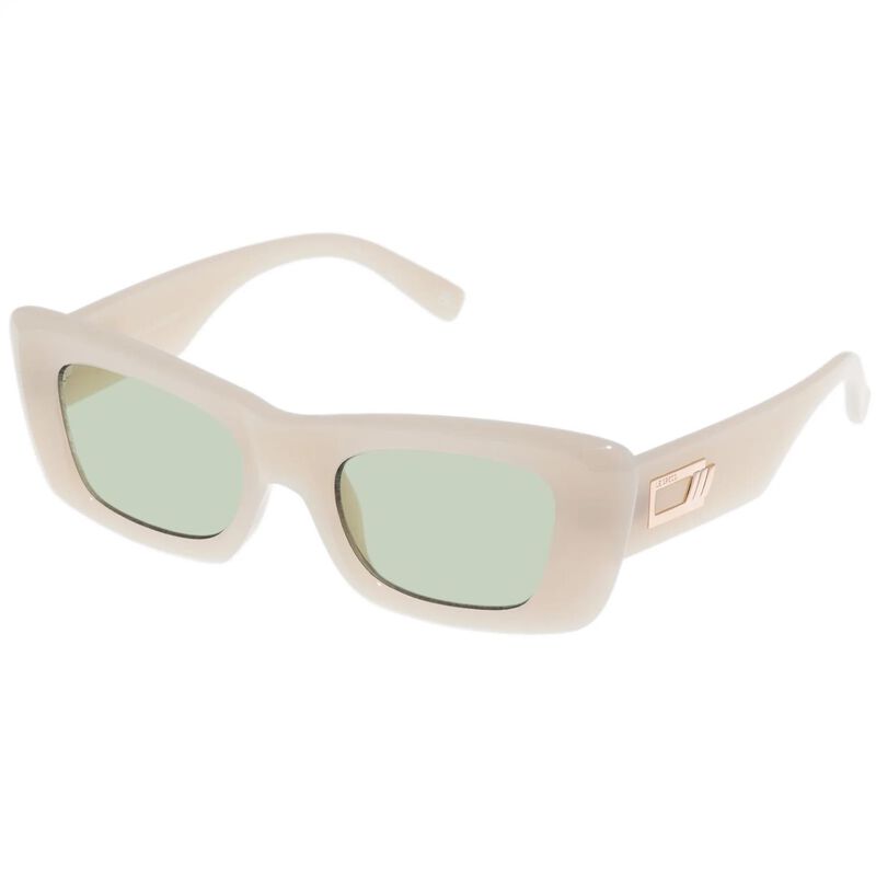 Le Specs Dopamine Milky Almond Sunglasses image number 0
